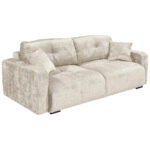 BANK MET BEDFUNCTIE, wit textiel thumbnail 4