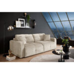 BANK MET BEDFUNCTIE, wit textiel thumbnail 5
