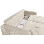 BANK MET BEDFUNCTIE, wit textiel thumbnail 6