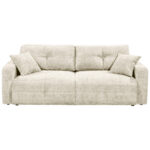 BANK MET BEDFUNCTIE, wit textiel thumbnail 1