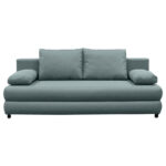 BANK MET BEDFUNCTIE, mintgroen textiel thumbnail 1