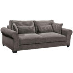 BANK MET BEDFUNCTIE, mokkabruin textiel thumbnail 5