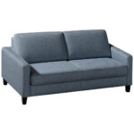 BANK MET BEDFUNCTIE, blauwgrijs textiel thumbnail 5