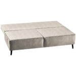 BANK MET BEDFUNCTIE, textiel in natuurlijke kleur thumbnail 5