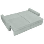 BANK MET BEDFUNCTIE, pastelgroen textiel thumbnail 3