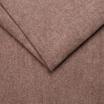 BANK MET BEDFUNCTIE, bruin textiel, houten materiaal thumbnail 6