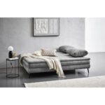 BANK MET BEDFUNCTIE, grijs textiel thumbnail 6