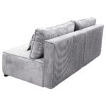 BANK MET BEDFUNCTIE, grijs textiel thumbnail 3