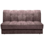 BANK MET BEDFUNCTIE, antiekroze textiel thumbnail 1