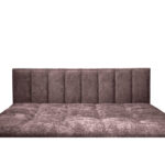 BANK MET BEDFUNCTIE, antiekroze textiel thumbnail 5