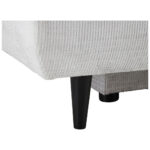 BANK MET BEDFUNCTIE, lichtgrijs textiel thumbnail 5