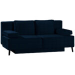 BANK MET BEDFUNCTIE, donkerblauw textiel thumbnail 6