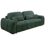BANK MET BEDFUNCTIE, donkergroen textiel thumbnail 5