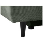 BANK MET BEDFUNCTIE, donkergroen textiel thumbnail 5