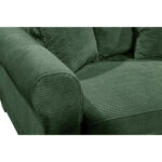 BANK MET BEDFUNCTIE, donkergroen textiel thumbnail 6