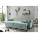 BANK MET BEDFUNCTIE, Ćjbl groen textiel thumbnail 4