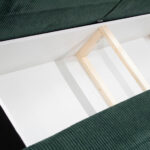 BANK MET BEDFUNCTIE, groen textiel thumbnail 5