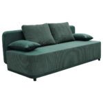BANK MET BEDFUNCTIE, groen textiel thumbnail 4
