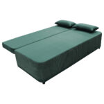BANK MET BEDFUNCTIE, groen textiel thumbnail 5