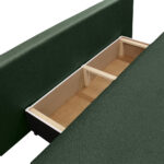 BANK MET BEDFUNCTIE, groen textiel thumbnail 7