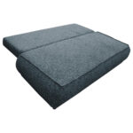 BANK MET BEDFUNCTIE, blauw textiel thumbnail 3