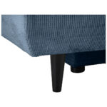 BANK MET BEDFUNCTIE, blauw textiel thumbnail 5