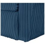 BANK MET BEDFUNCTIE, blauw textiel thumbnail 5