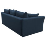 BANK MET BEDFUNCTIE, blauw textiel thumbnail 6
