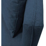 BANK MET BEDFUNCTIE, blauw textiel thumbnail 7
