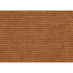 BANK MET BEDFUNCTIE, gebrand bruin textiel thumbnail 3