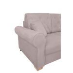 BANK MET BEDFUNCTIE, bruingrijs textiel thumbnail 6