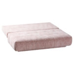 BANK MET BEDFUNCTIE, roze textiel thumbnail 3