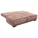 BANK MET BEDFUNCTIE, roze textiel thumbnail 3