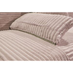 BANK MET BEDFUNCTIE, roze textiel thumbnail 5