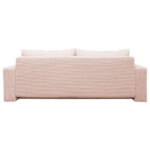 BANK MET BEDFUNCTIE, roze textiel thumbnail 5