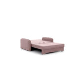 BANK MET BEDFUNCTIE, roze textiel thumbnail 7