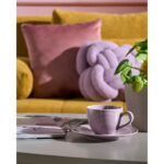 BANK MET BEDFUNCTIE, geel textiel thumbnail 7