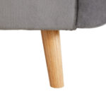 BANK MET BEDFUNCTIE, grijs textiel thumbnail 3