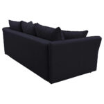 BANK MET BEDFUNCTIE, zwart textiel thumbnail 6