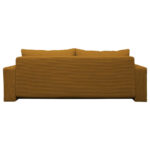 BANK MET BEDFUNCTIE, steenbruin textiel thumbnail 5