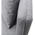 BANK MET BEDFUNCTIE, grijs textiel thumbnail 7