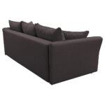 BANK MET BEDFUNCTIE, donkerbruin textiel thumbnail 6