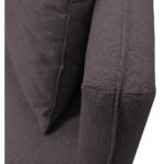BANK MET BEDFUNCTIE, donkerbruin textiel thumbnail 7