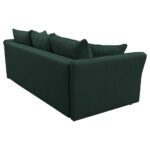 BANK MET BEDFUNCTIE, donkergroen textiel thumbnail 6