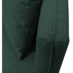 BANK MET BEDFUNCTIE, donkergroen textiel thumbnail 7