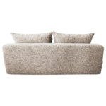 BANK MET BEDFUNCTIE, lichtbruin textiel thumbnail 5