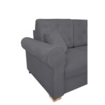 BANK MET BEDFUNCTIE, donkergrijs textiel thumbnail 6